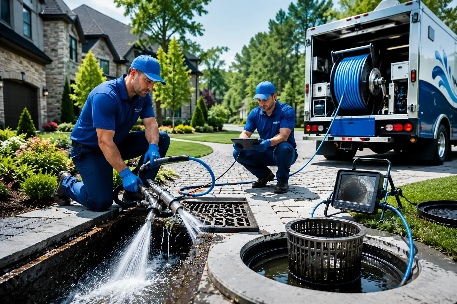 Local outdoor drain cleaning professionals in Bedford, MA